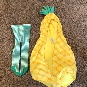 Pineapple 24 month toddler costume